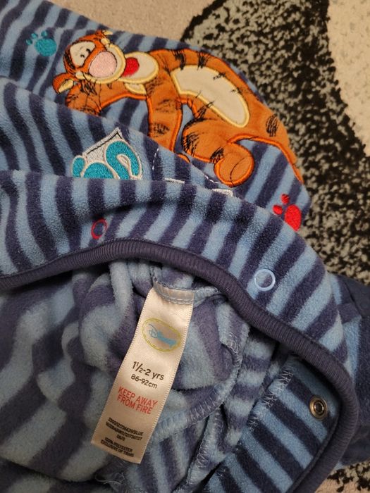 Piżamka polarowa Tygrysek/ pajacyk 92