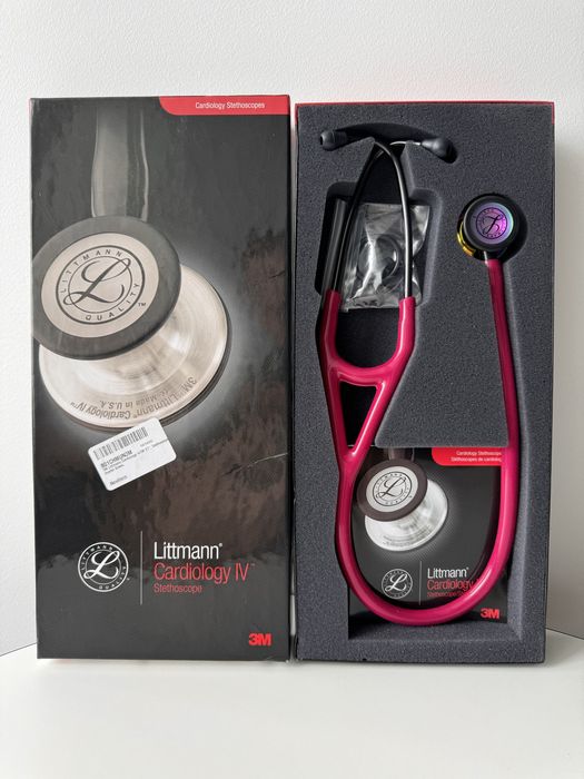 Стетоскоп кардіологічний 3M Littmann Cardiology IV РІЗНІ КОЛЬОРИ