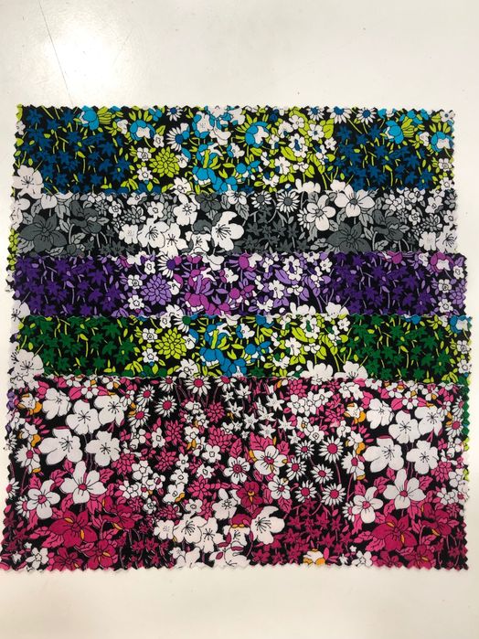 Відрізки тканин різної якості