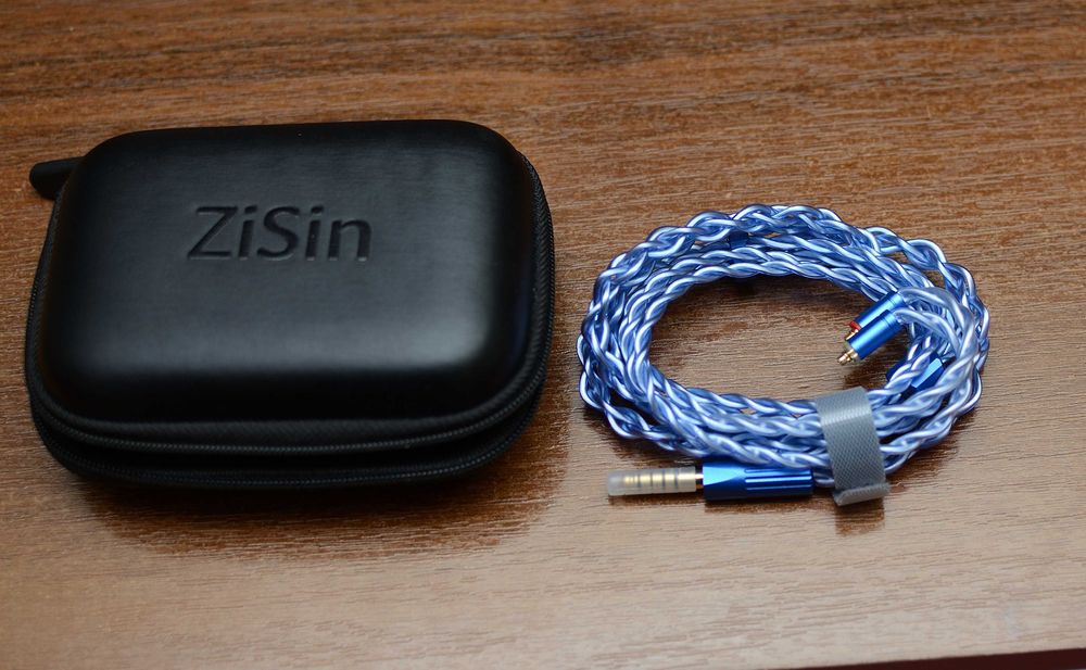 Кабель ZISIN 43  4.4 mm коннекторы MMCX