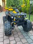 Quad na akumulator dla dzieci 4×4 Miękkie koła EVA Skóra