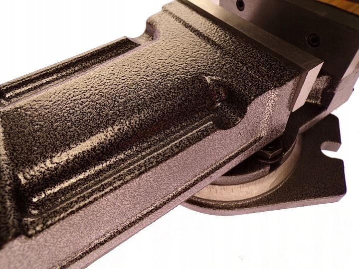 Imadło Maszynowe 125mm Z Podstawą Obrotową Obrotowe Do Frezarki Wierta