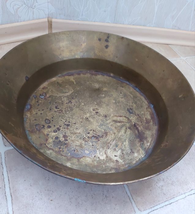 Медный таз для варенья