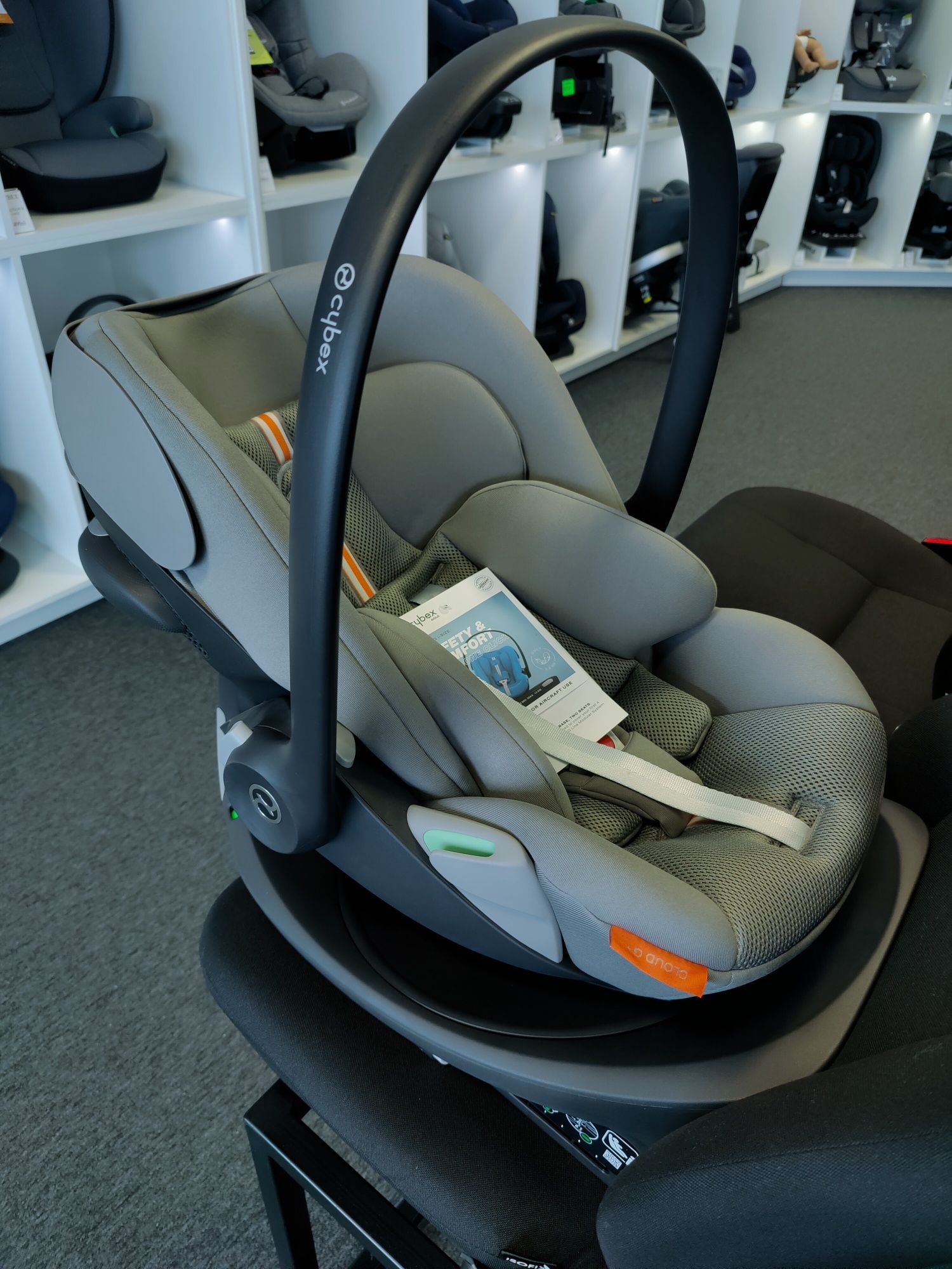 Wózek 4w1 Baby Jogger City Sights Cybex Cloud G Plus folia adapter
