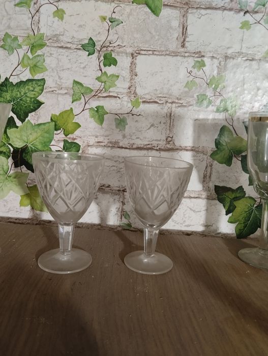 Фужеры стаканы стеклянные