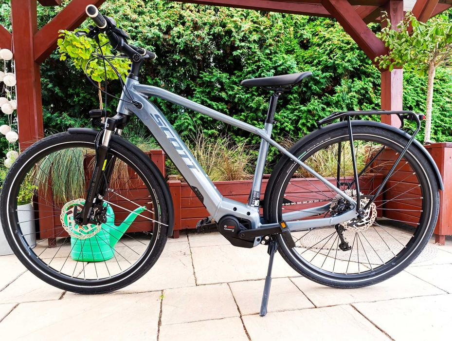 Rower Elektryczny SCOTT Silnik Bosch CX Bateria 625 Jak Nowy