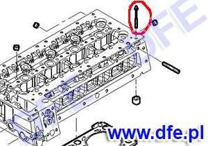 Śruba głowicy do Iveco Daily/ Mitasubishi Canter 3,0L F1CE , M12x1,5mm