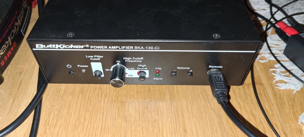 Buttkicker Gamer uzupełnienie do kierownicy fanatec lub innej