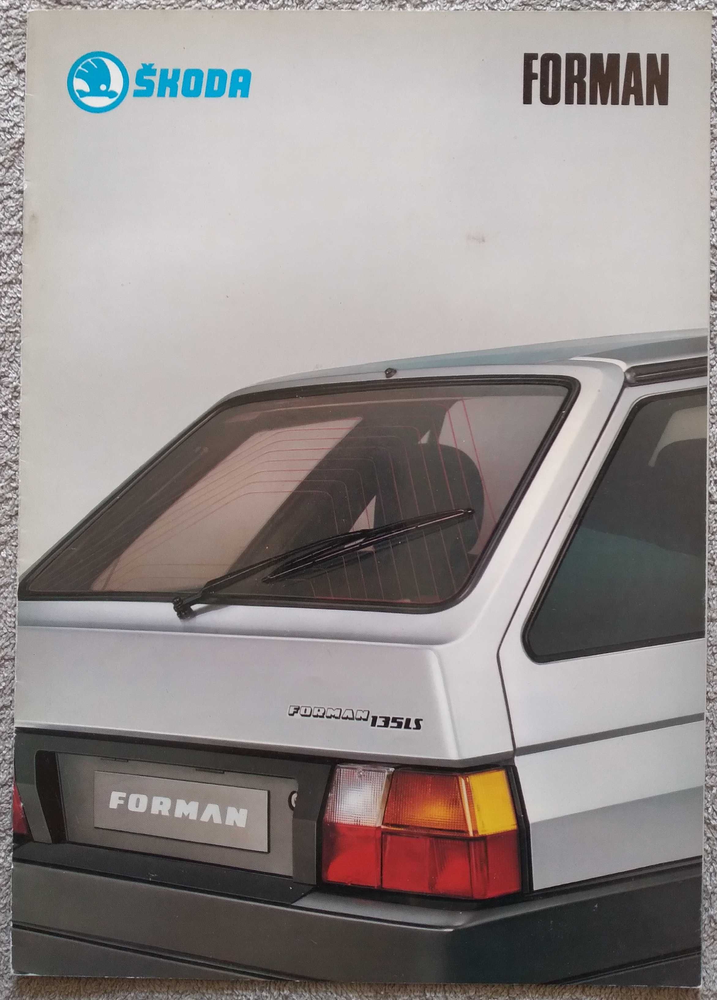 Prospekt Skoda Forman