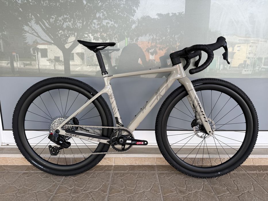 Bicicleta de Gravel Scott! 13v - rodas carbono