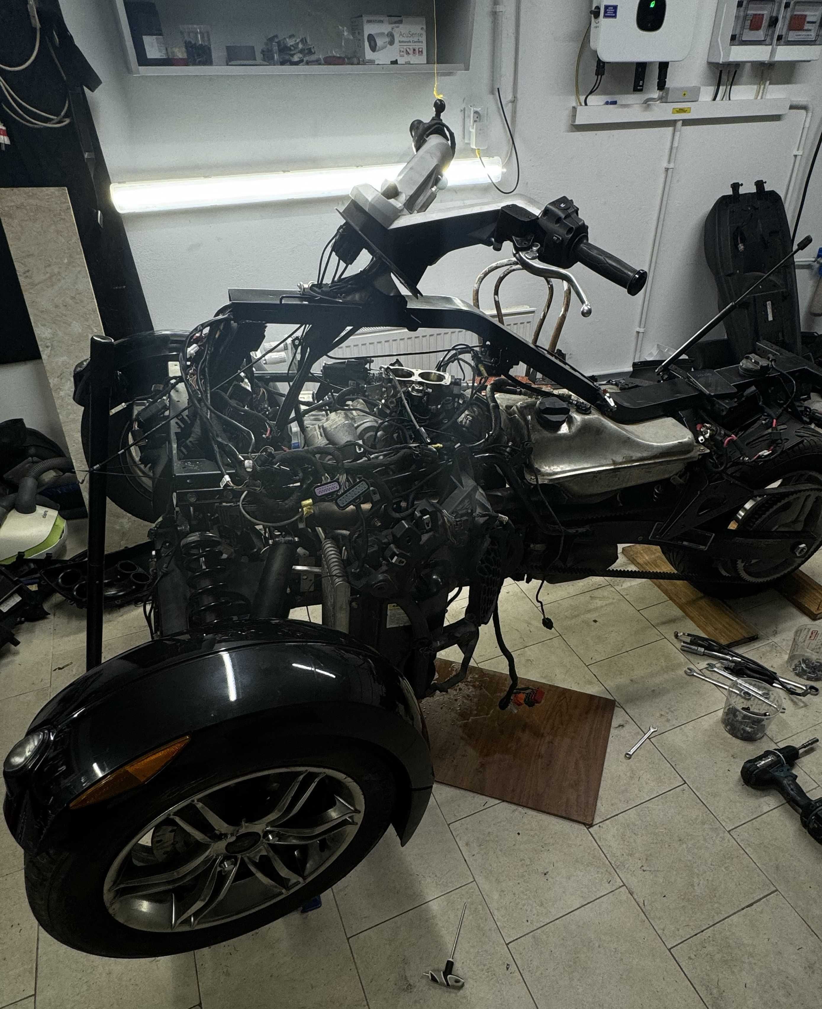 Prostowanie Ramy - Naprawa - Can-Am Spyder, Ryker, Polaris Slingshot