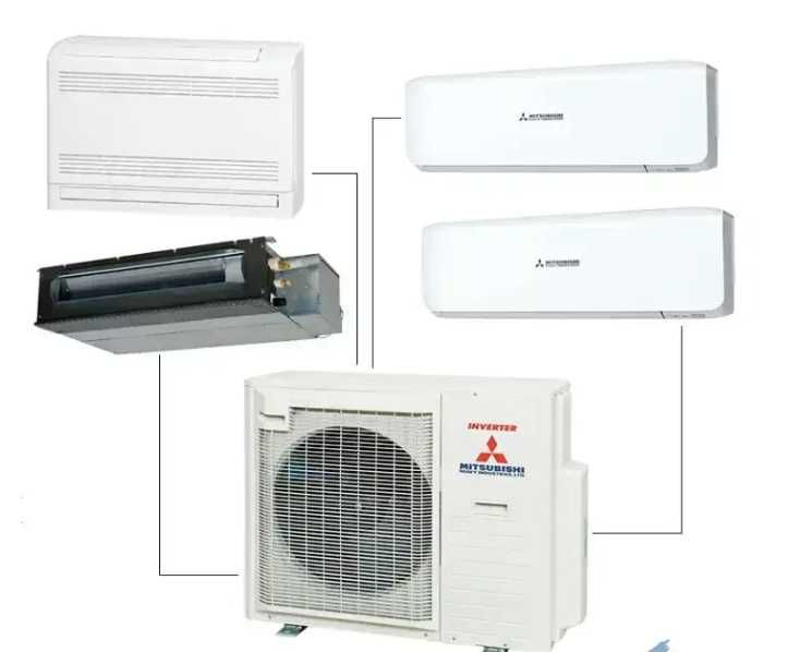 Мульти-спліт системи кондиціонери LG/DAIKIN/Mitsubishi під ключ АКЦІЯ