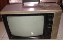 TV ITT vintage (CRT) - portátil