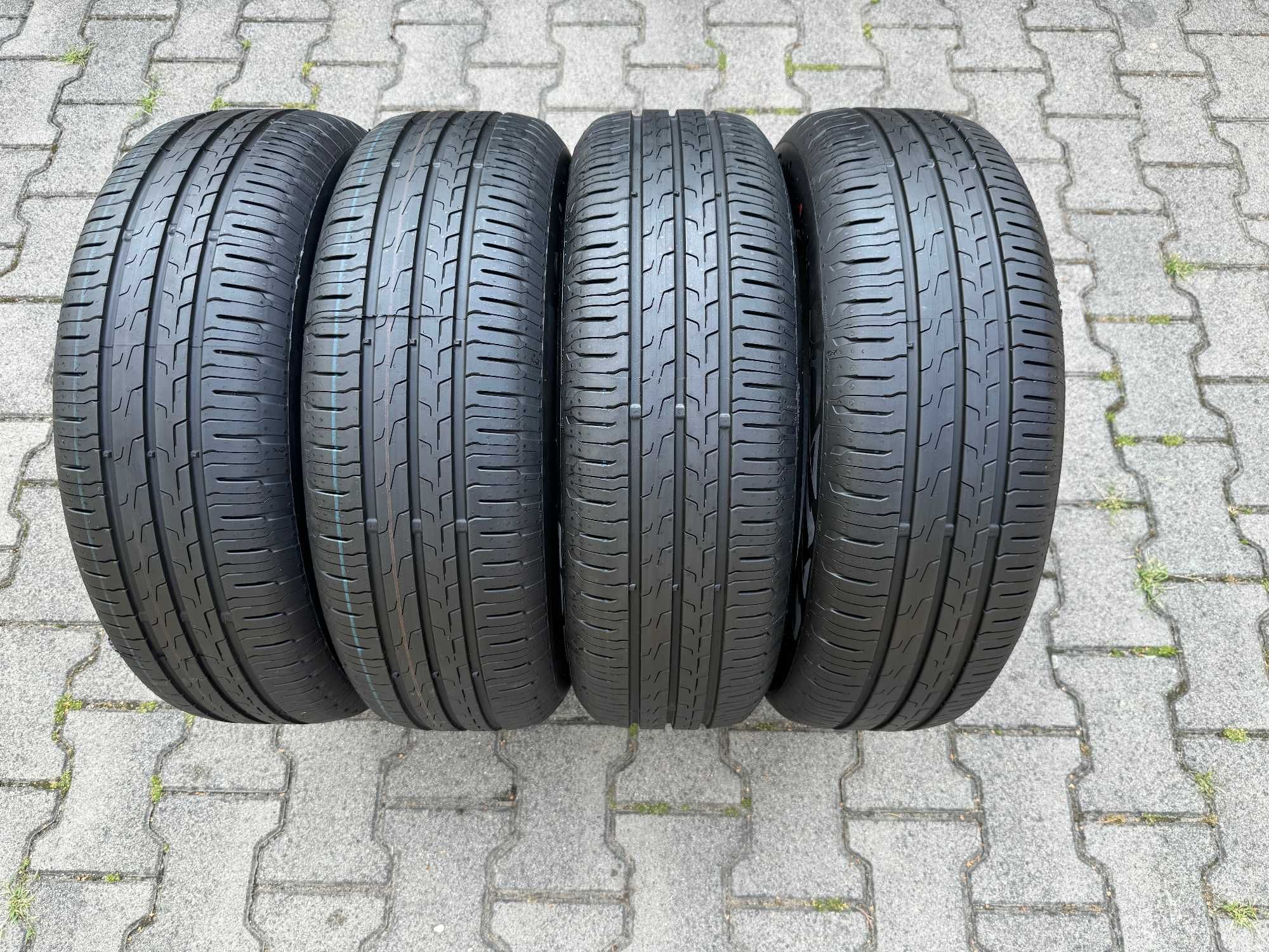 4x Nowe opony letnie 185/65r15 88H CONTINENTAL EcoContact 6 (2023r)