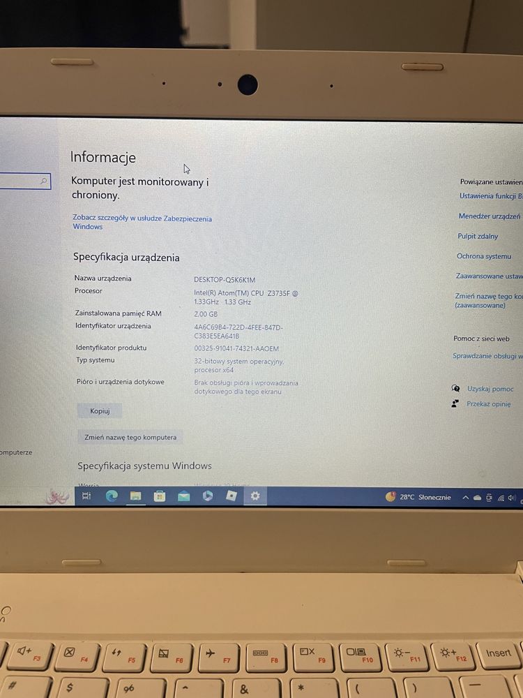 Laptop netbook Lenovo 100s-11iby