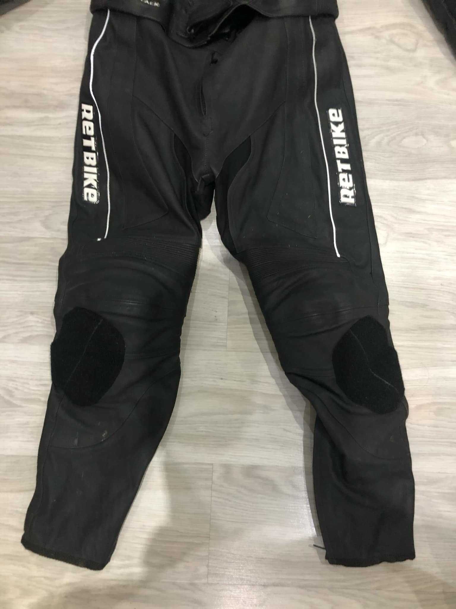 Strój motocyklowy z butami