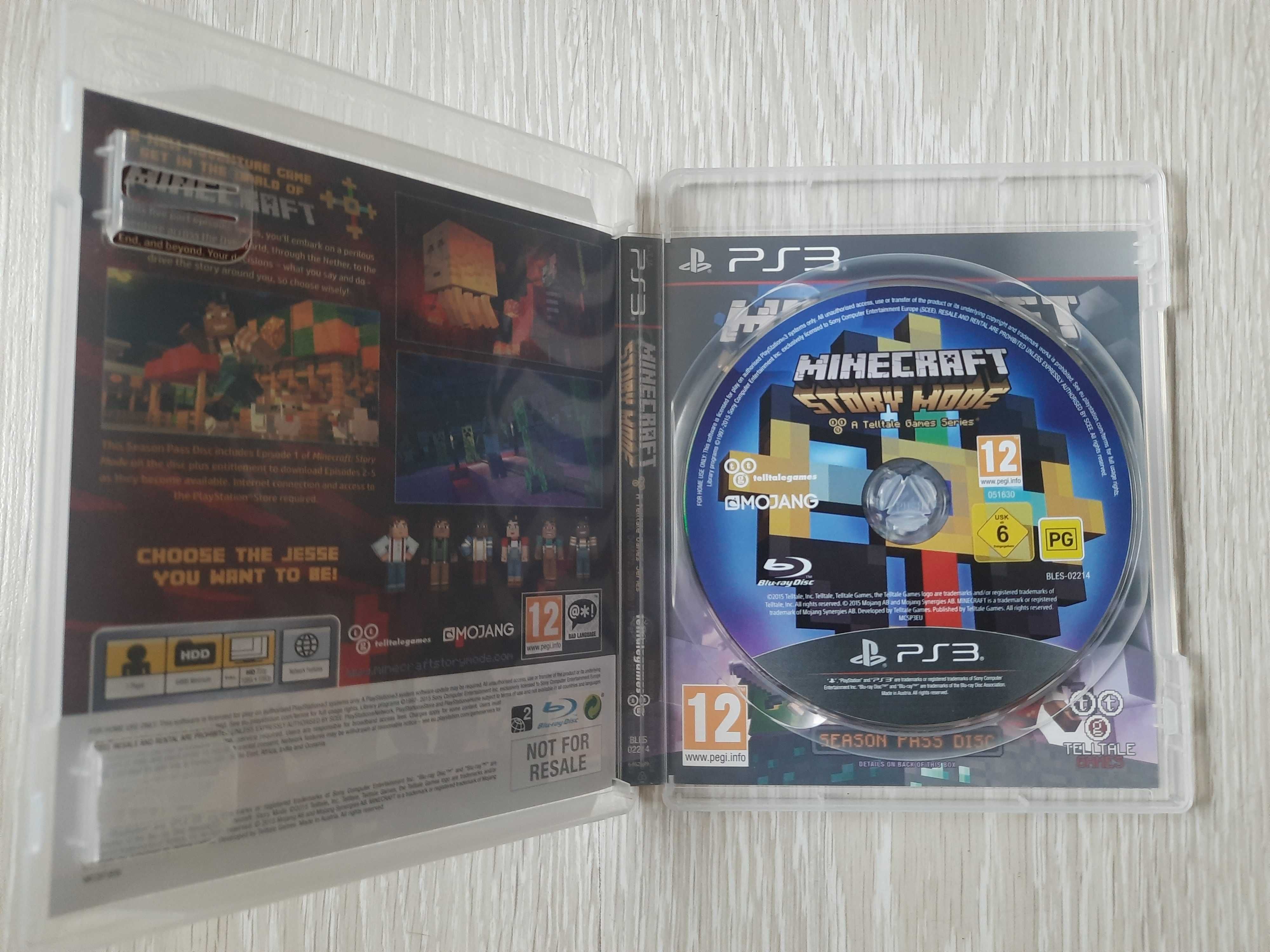 Minecraft Story Mode PS3