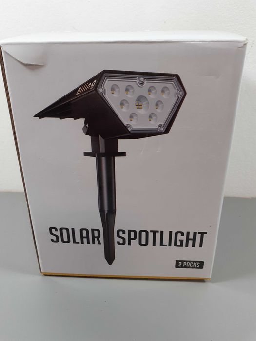 Lampa solarna LED Biling ogrodowa wbijana 20cm  2szt