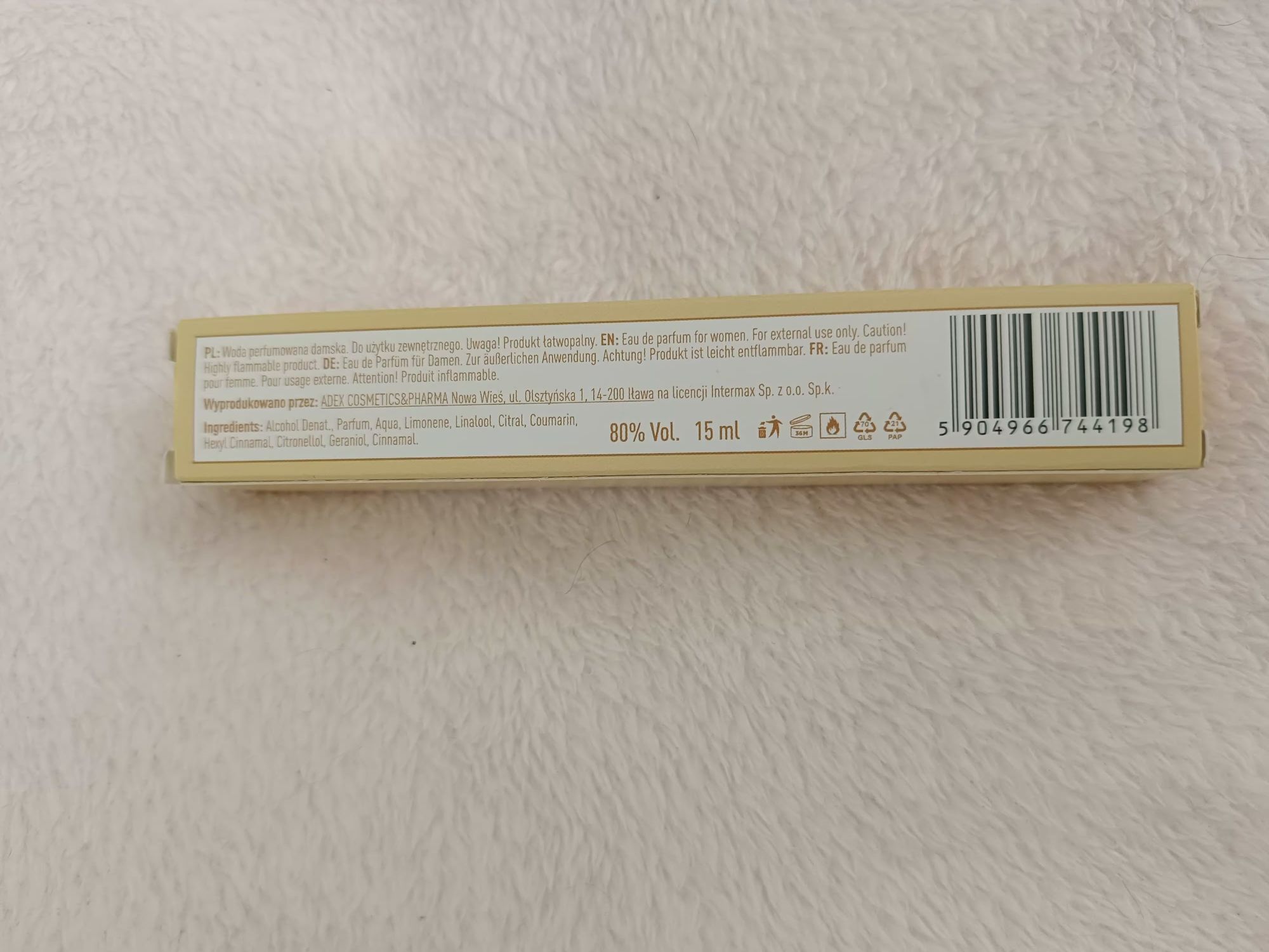 Woda perfumowana Big Star Gold 15 ml