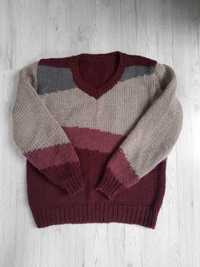 Sweter Vintage 100% polyakryl