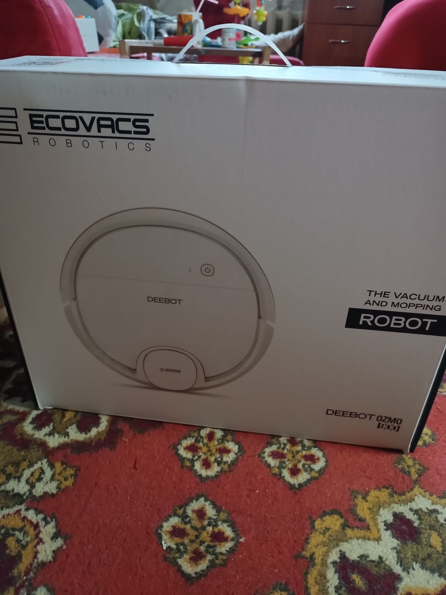 Робот пылесос моющий ECOVACS DEEBOT OZMO 900