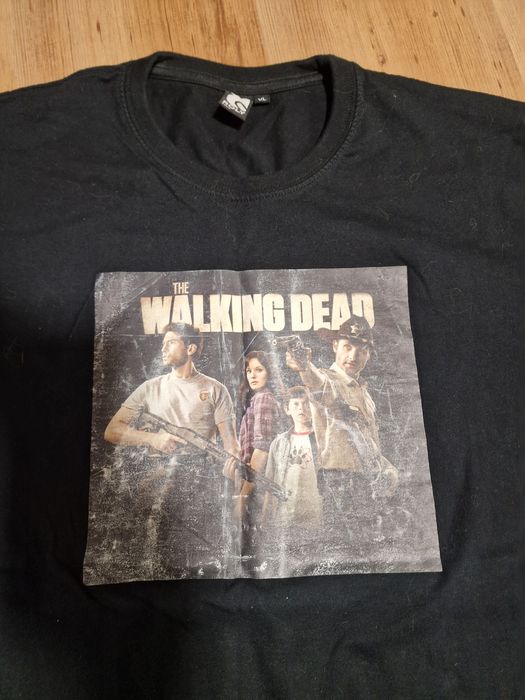 Koszulka t-shirt The Walking Dead, kultowa, dodatkowy wewnętrzny druk