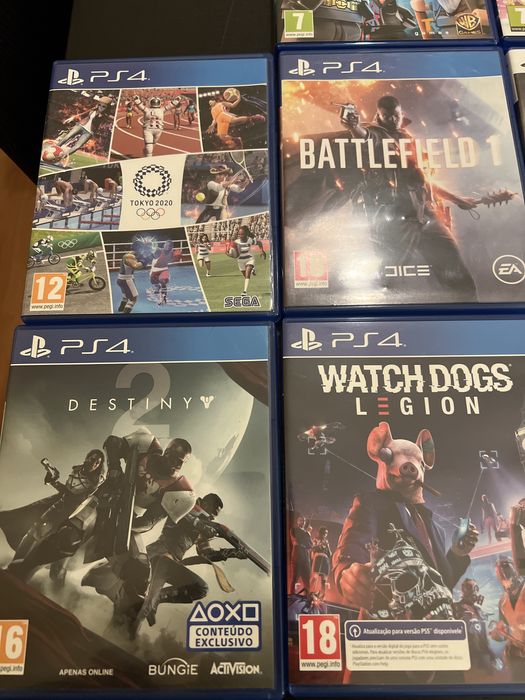 Varios jogos PS4