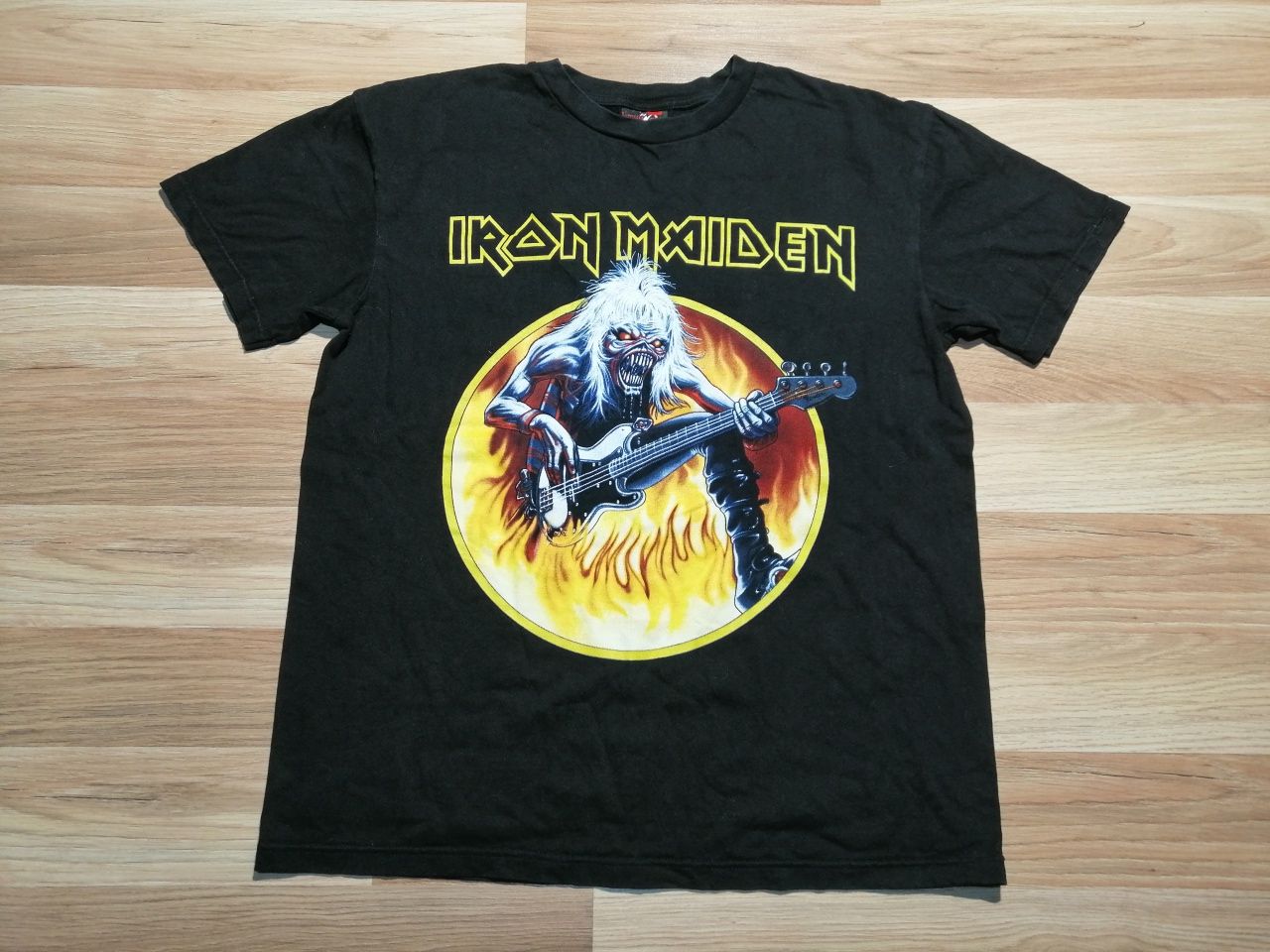 Iron Maiden piękna koszulka vintage marki Thunder w rozmiarze L