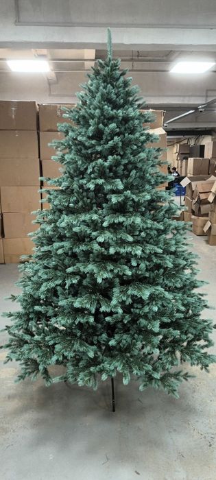 Аляска зелена з блакитними кінчиками лита ялинка преміум класу Ёлка