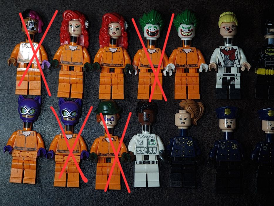 LEGO BATMAN Лего фигурки Лечебница Аркхэм