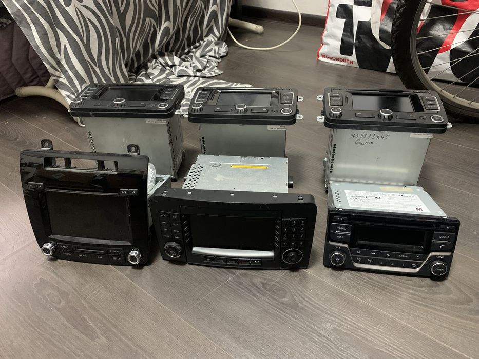 Автомагнитола vw, mercedes, nissan, clarion, alpine