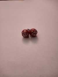 Kolczyki w kształcie róż