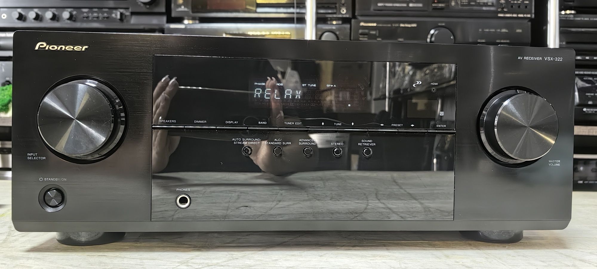 Ресивер Pioneer VSX-322/Optical/HDMI/6Ω
