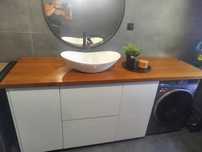Meble kuchenne wykorzystane w lazience ikea