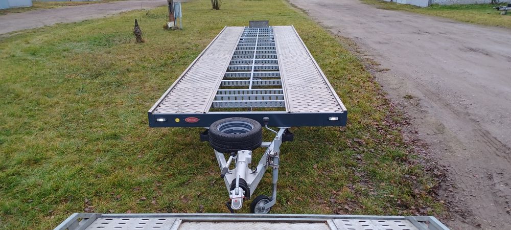 J.Nowa Przyczepa Laweta "TA-NO" T5A  8,50/2,17m DMC 3500KG