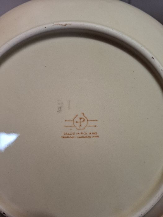 2 miseczki Pruszków z czasów prl wzór kwiatowy