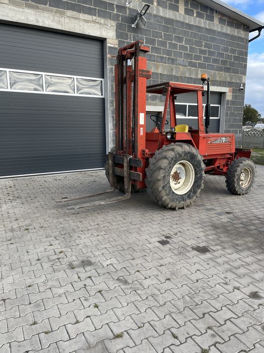 Wózek  widłowy terenowy 4x4 Manitou