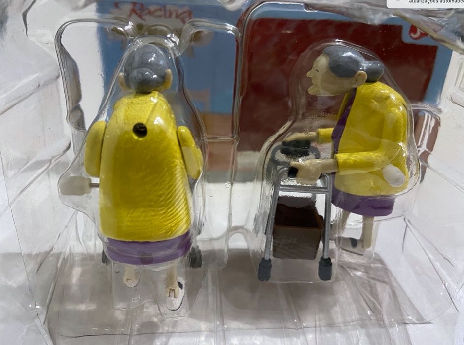 Racing Grannies Brinquedo mecanismo de corda