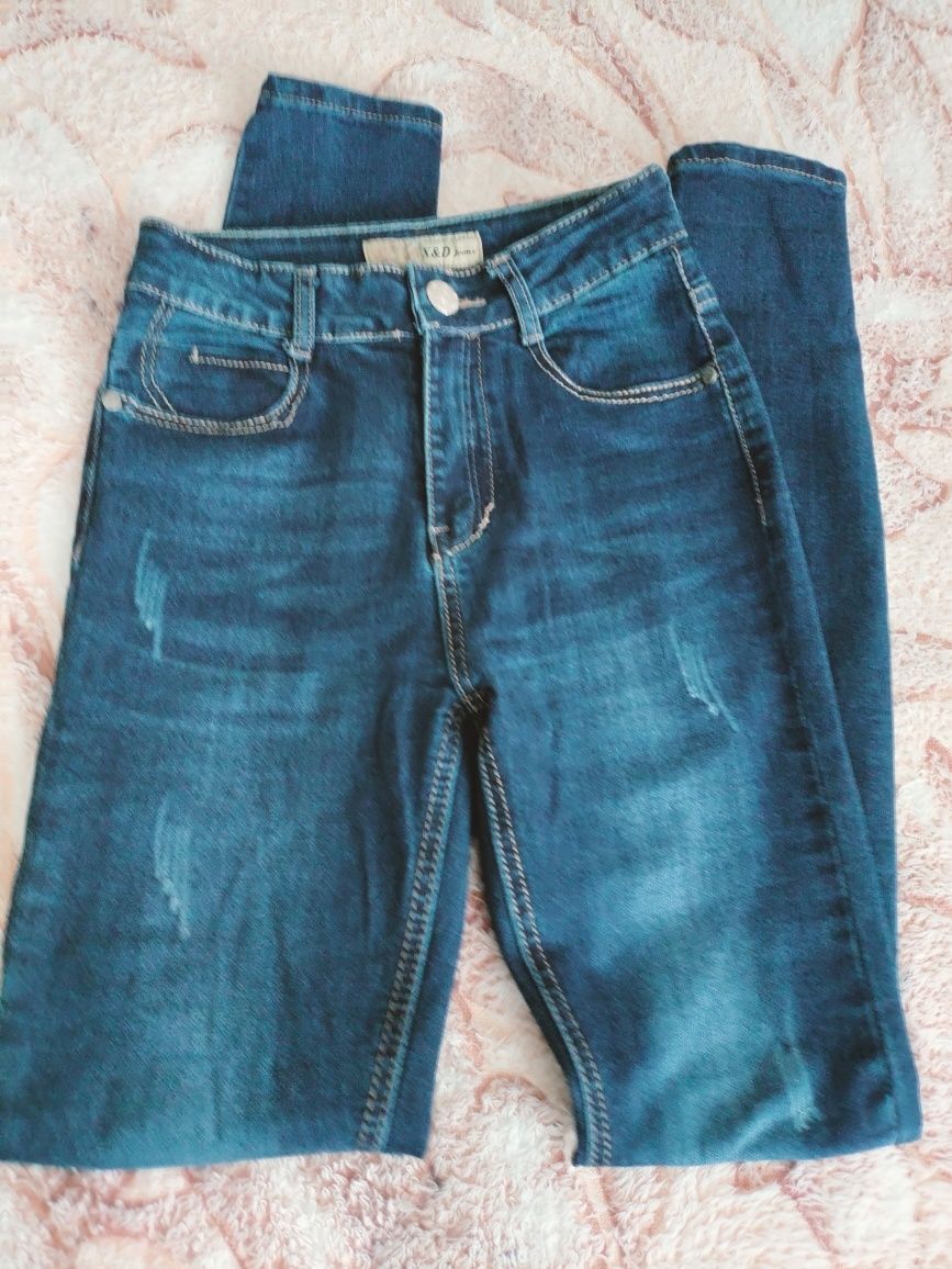 Стильні нові джинси 25 р./xs/s/34/36 на худеньку дівчину
