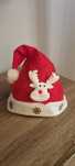 Czapka mikołaja świecącą  Led  28cm