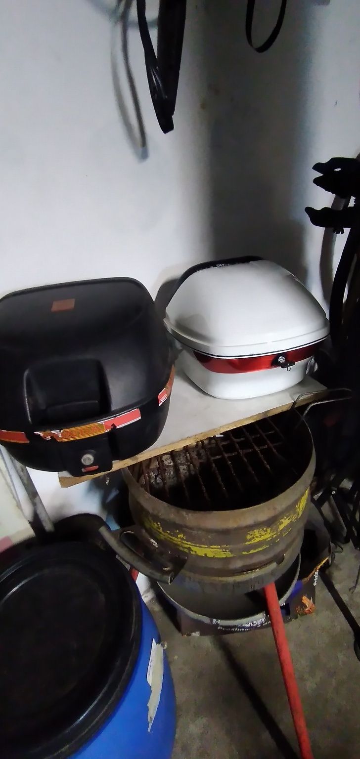 Topkaise + suporte grande / Escape de CB 500c.c original.+2 Pequenas