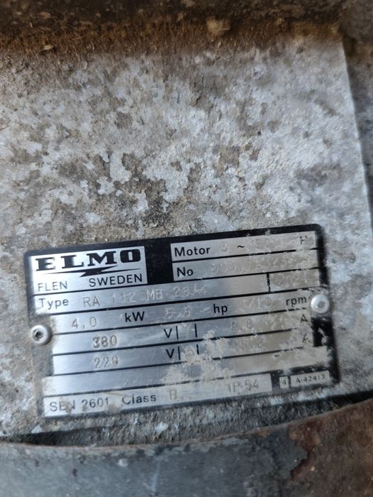 Silnik 4kw 5.5hp do krajzegi