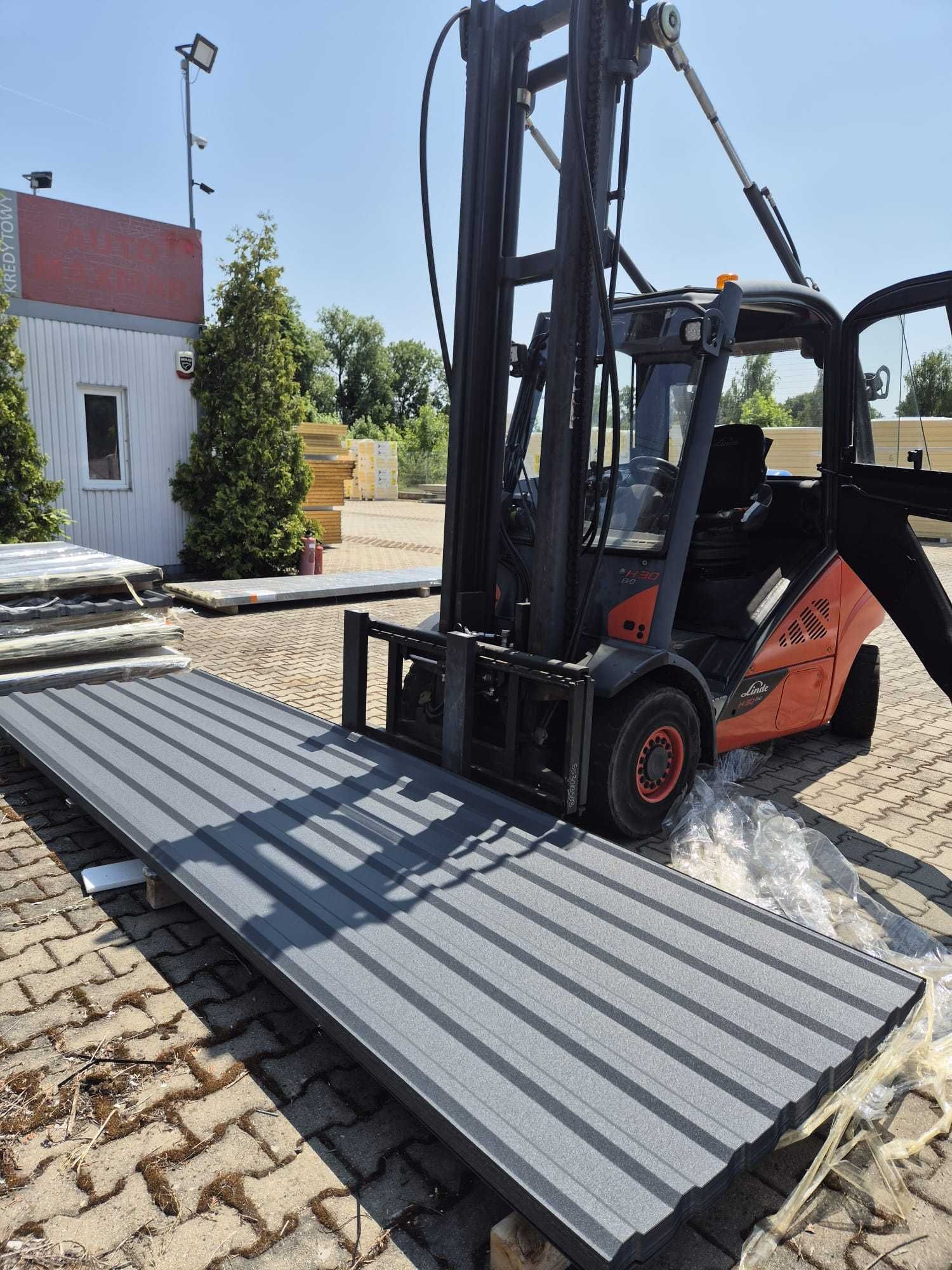 Blacha trapezowa 2 gatunek – 18,44 zł/m² – Na dach i ścianę OD RĘKI!