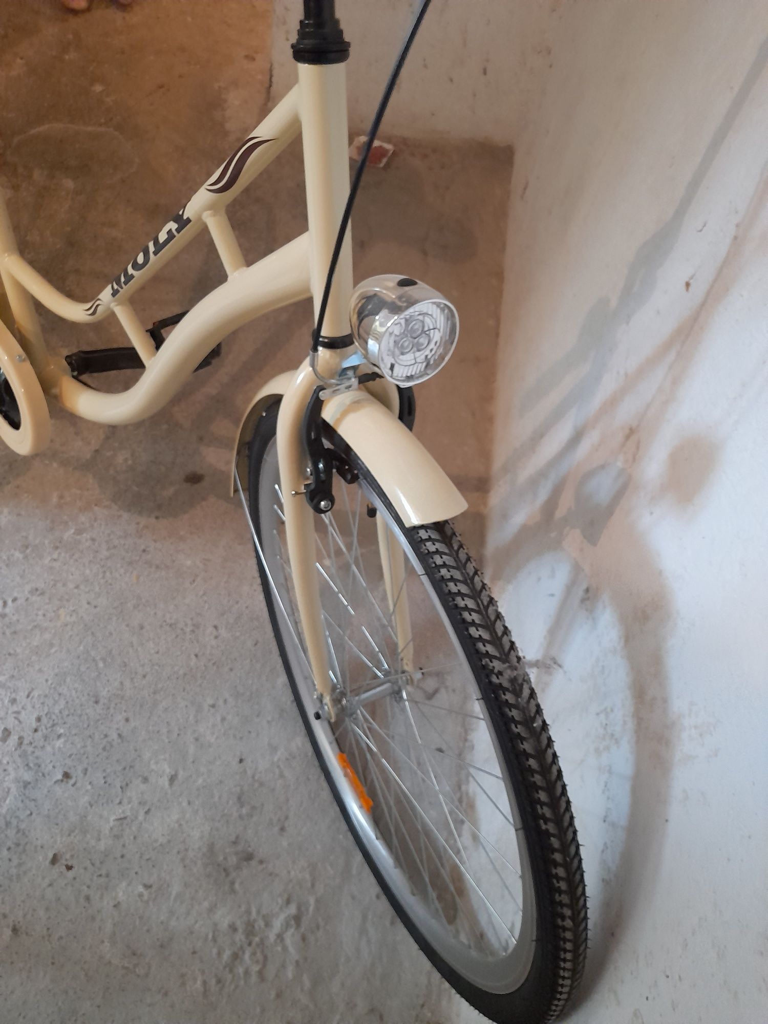 Rower damski kolor cappuccino