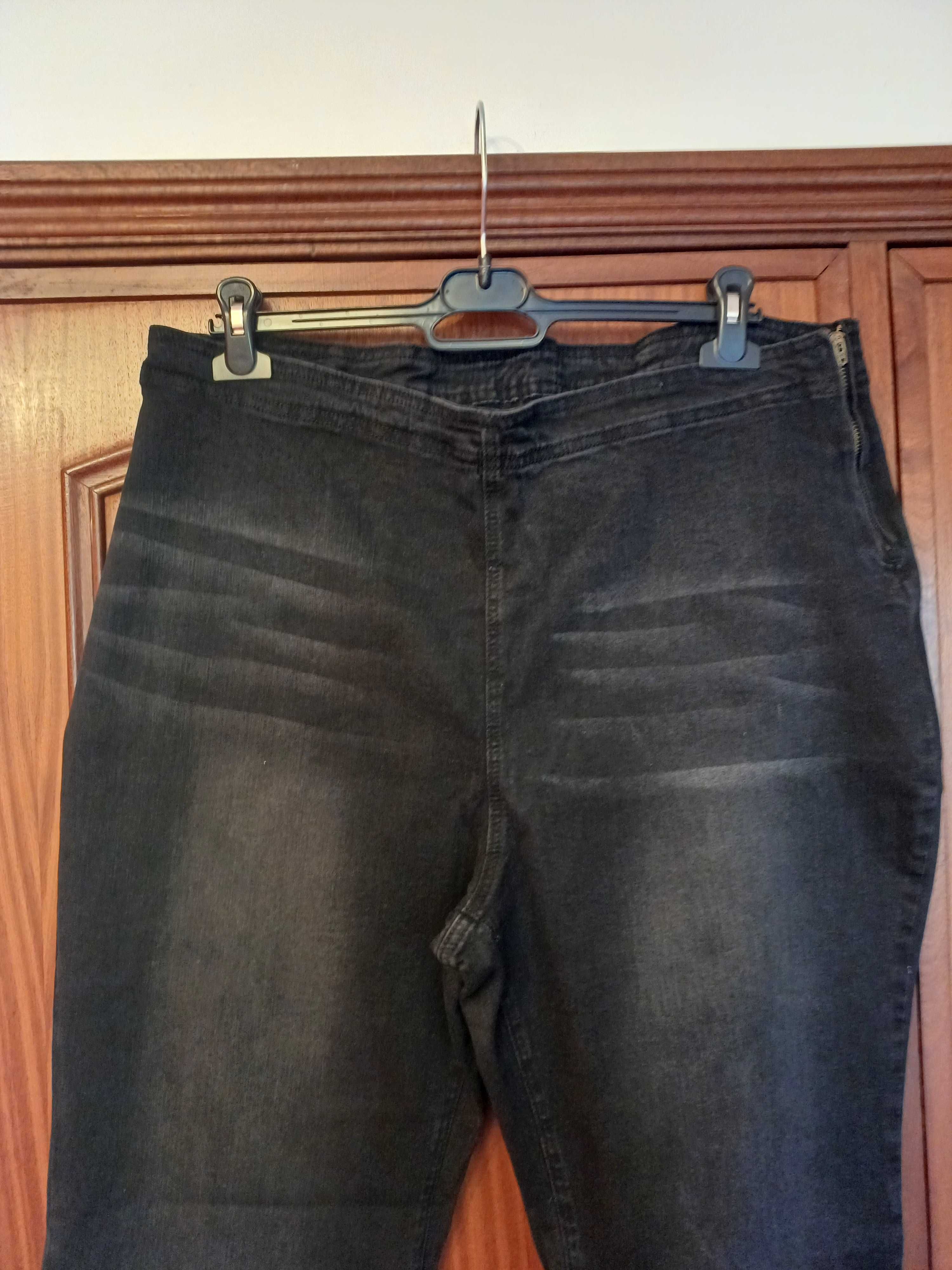 Calças / Jeggings de Ganga 4XL da Shein Curve