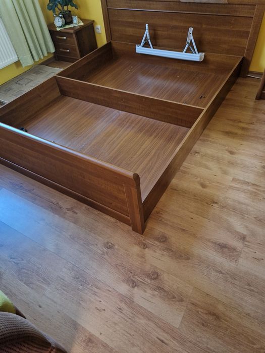 Łóżko 160/200 skrzynia rama używane