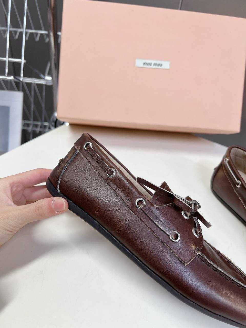 Luksusowe Mokasyny Miu !Skóra !Premium !OD RĘKI 36-41