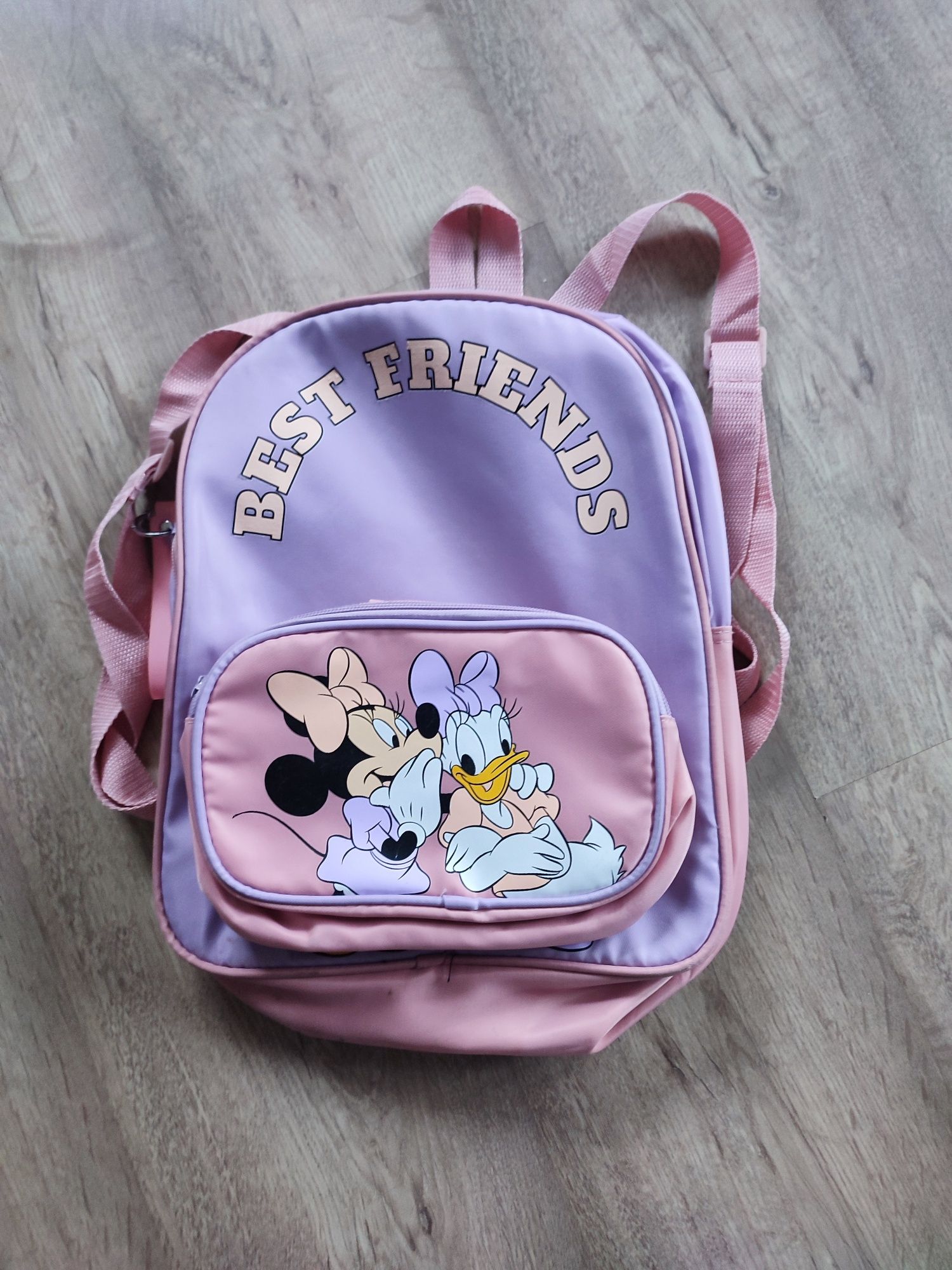plecak myszka Miki z kosmetyczka  dla dziewczynki do przedszkola