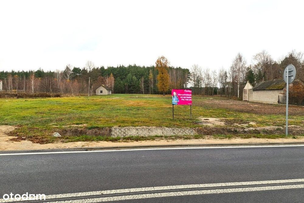 Działka budowlana pod lasem na sprzedaż