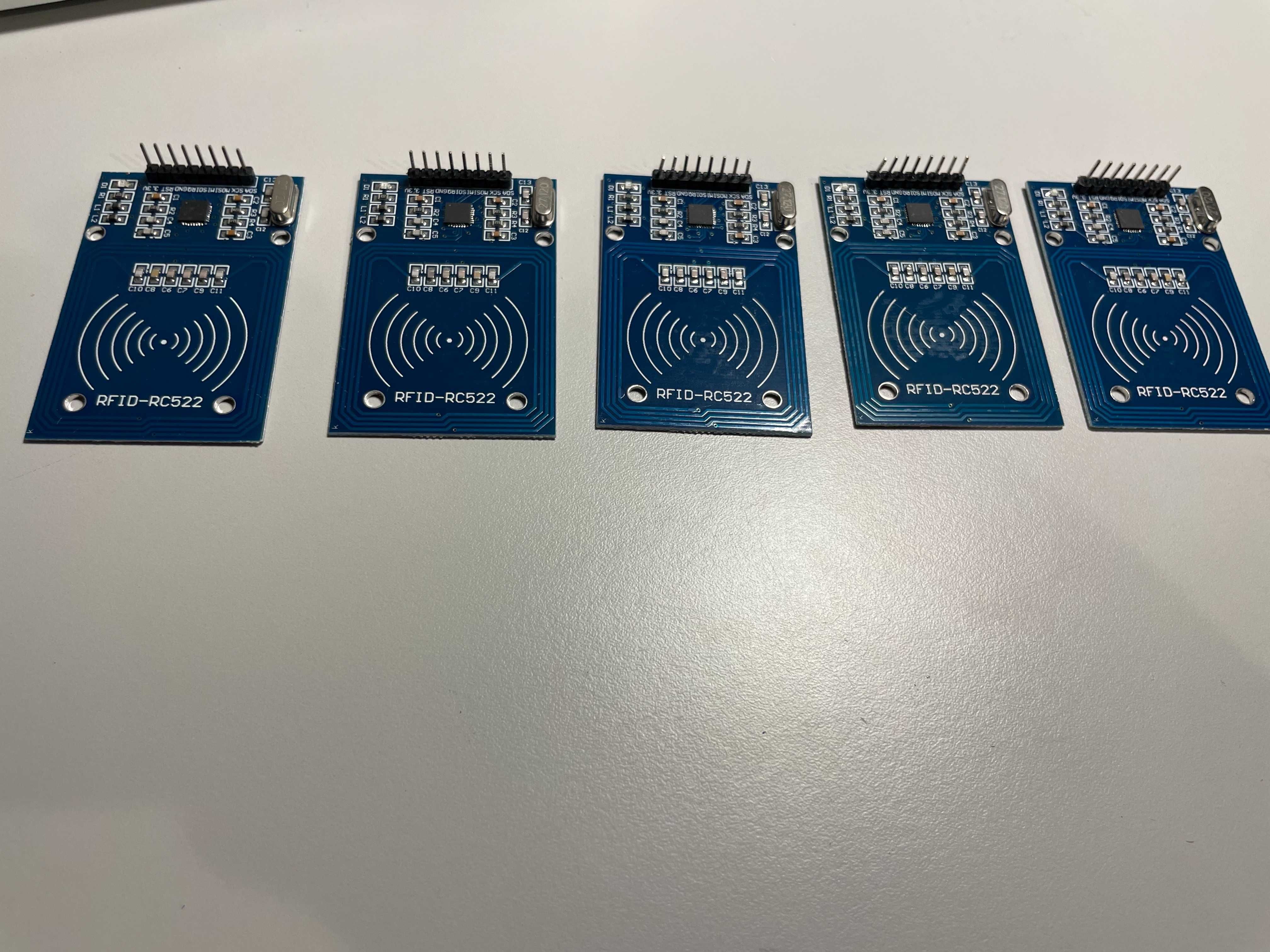 5x Módulos RFID RC-522 para Arduino ou Raspberry Pi